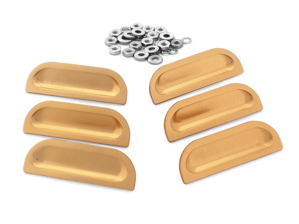 Louvers 1957 Bel Air Gold Front /Fender