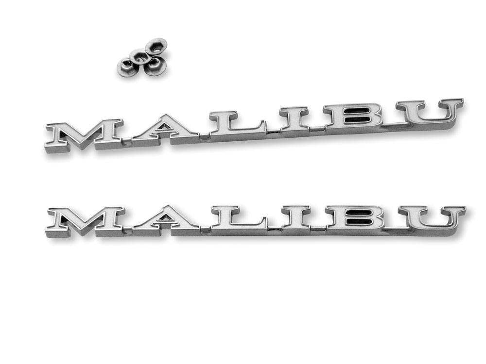 Emblems 1971-1972 'Malibu' Front Fender