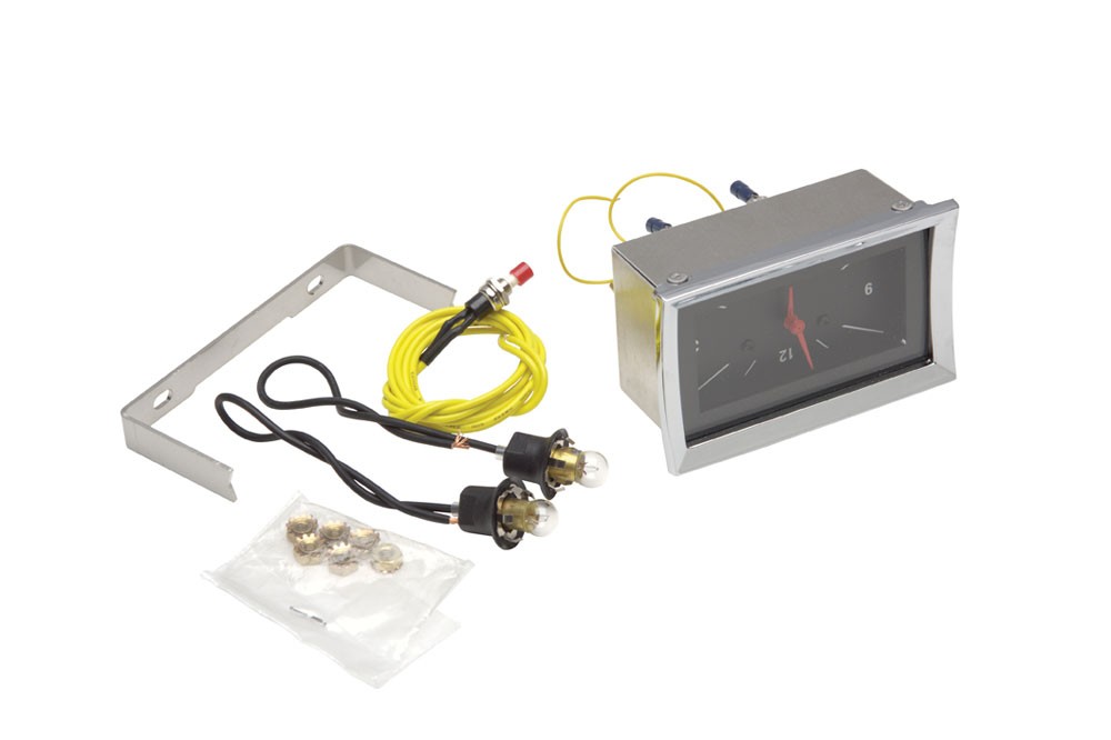 1957 Classic Instruments Clock With Red Arms