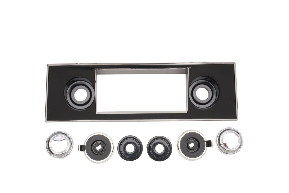 1967-1968 Camaro Radio Faceplate And Knob Kit