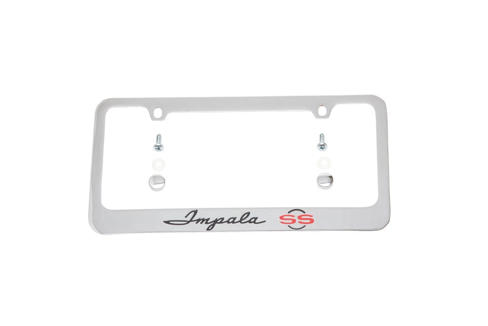 1961-62 Impala License Plate Frame -"Impala SS"