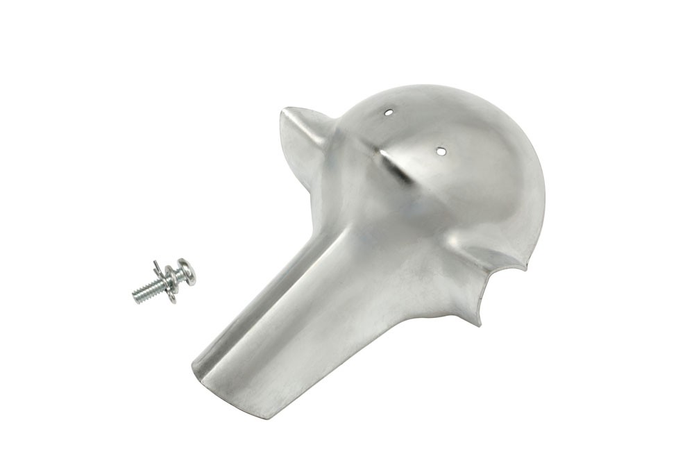 1955-1956 Bel Air Horn Ring Center -Bare Metal