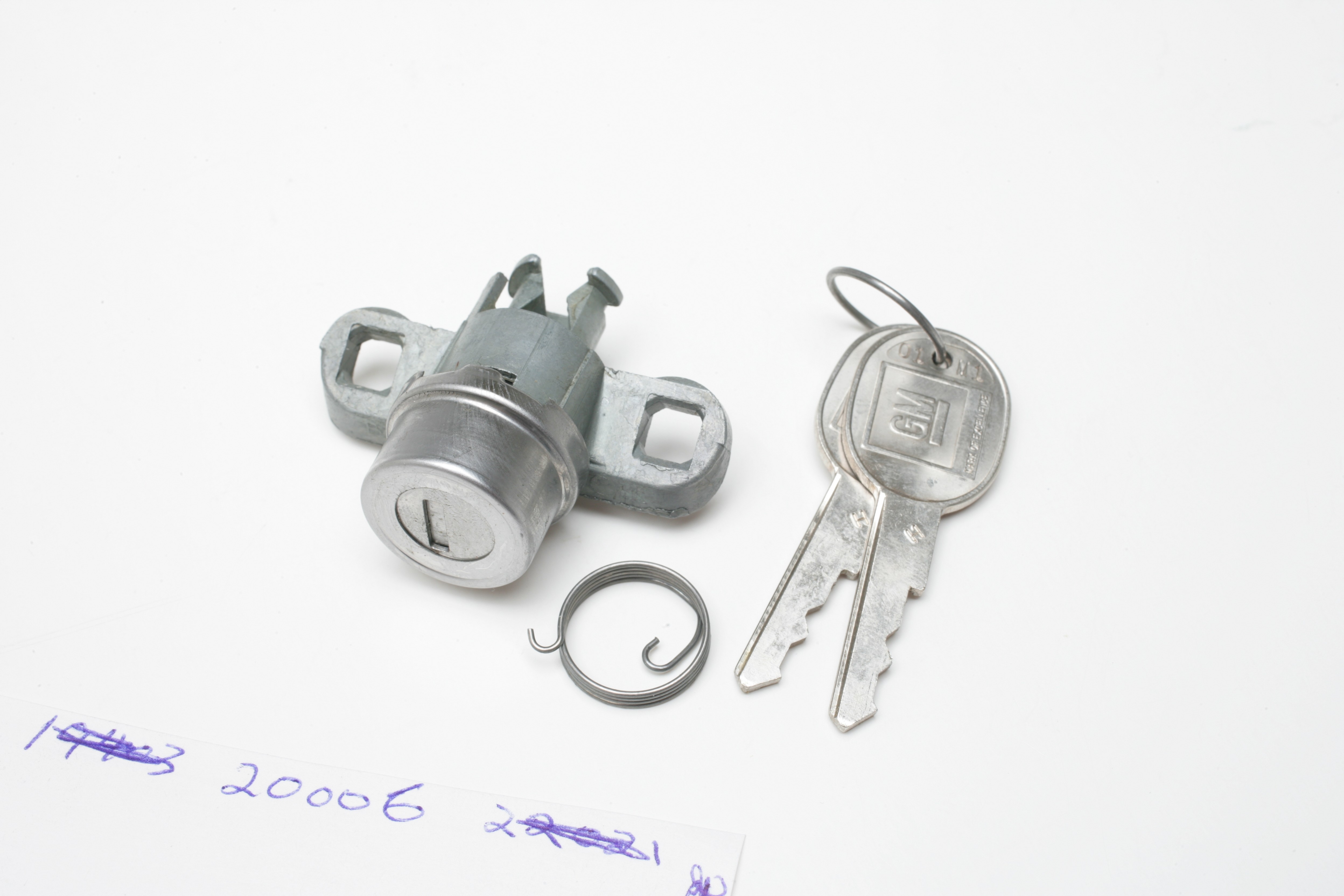 1970-1971-1972-1973 Camao TRUNK LOCKS
