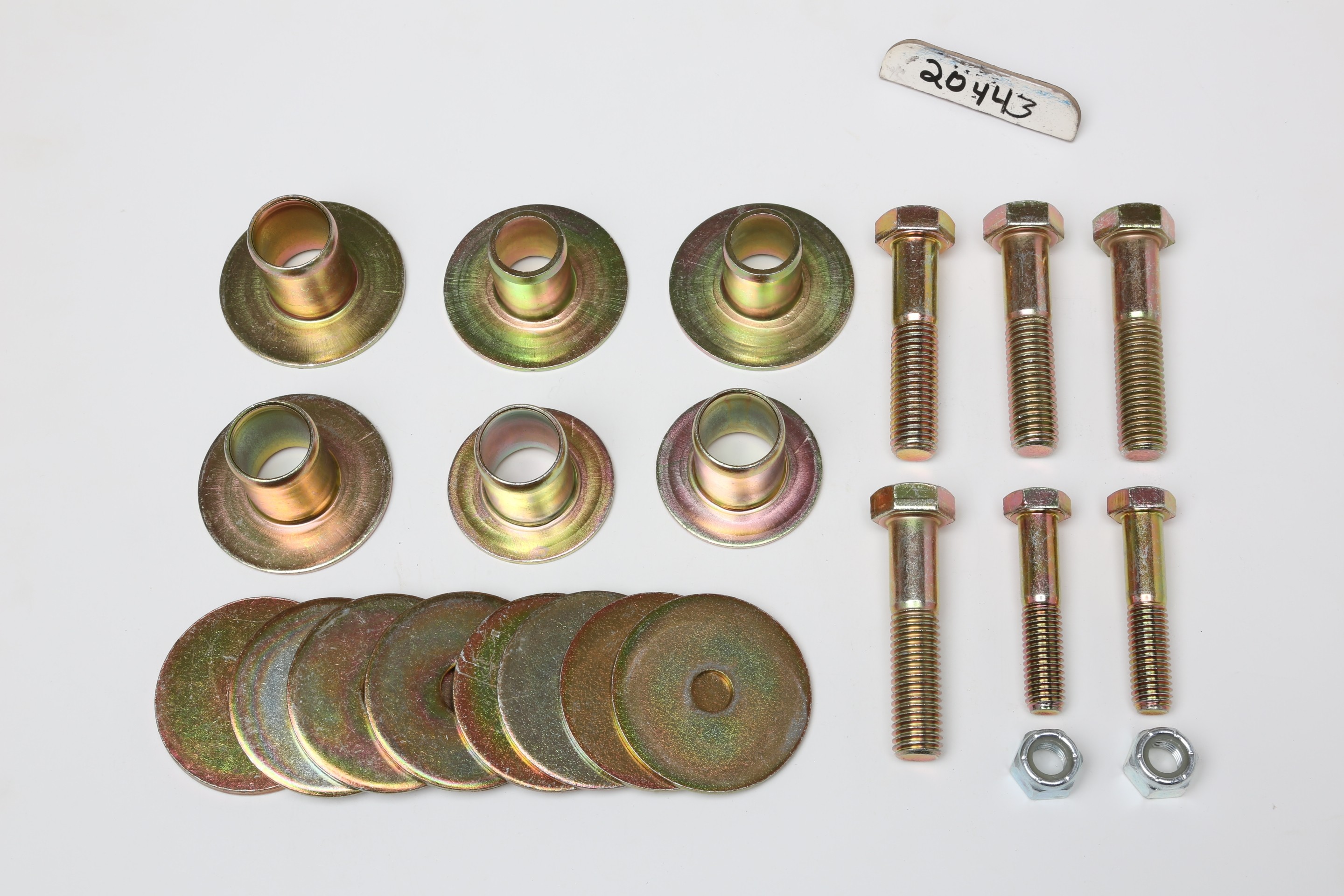 1967-1968-1969-1970-1971-1972 CAMARO BODY MOUNT SLEEVES