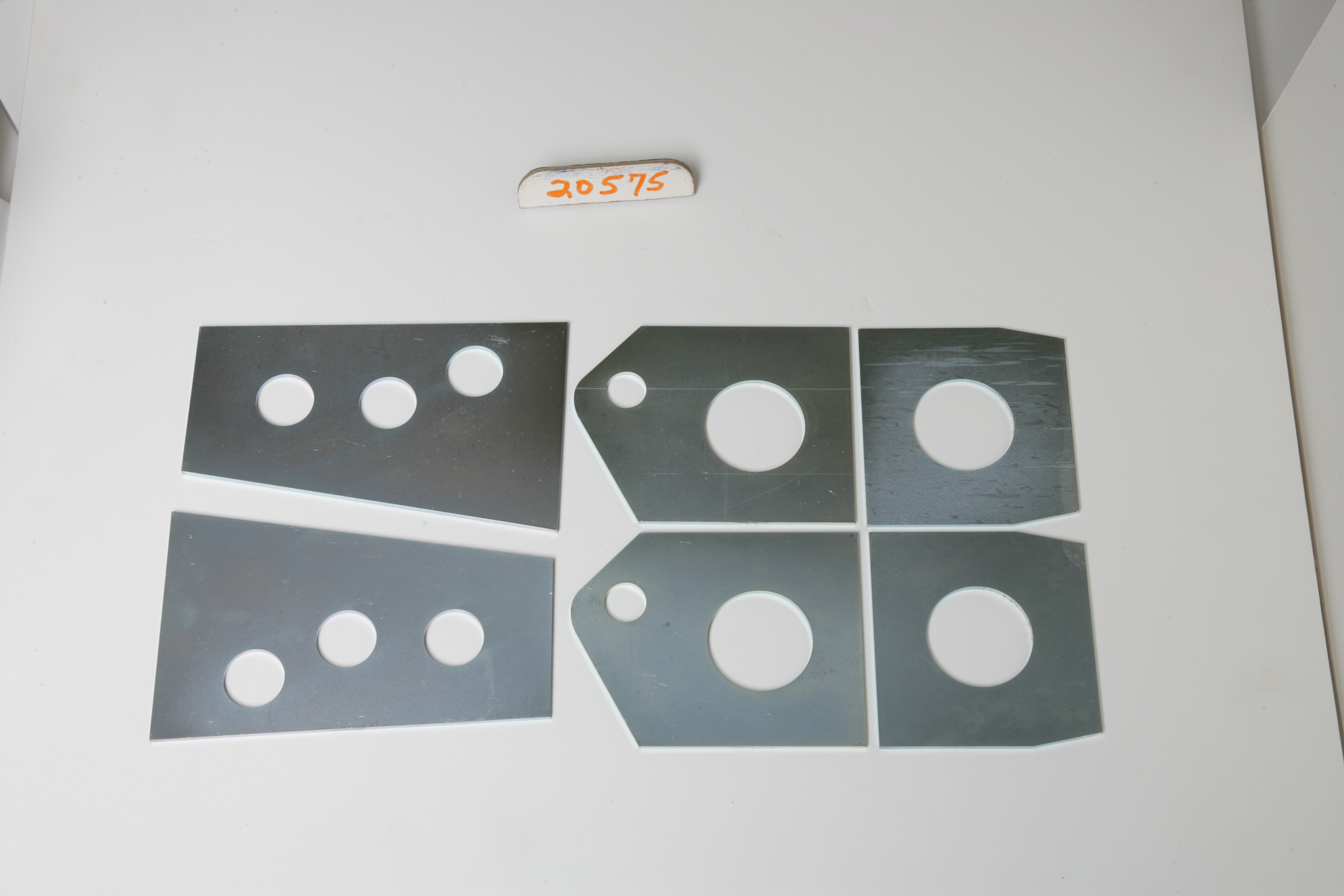 1967-1968-1969 SUBFRAME BODY MOUNTING PLATES