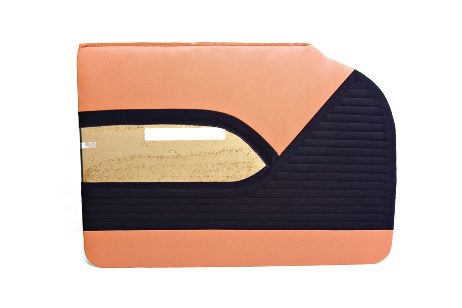 1955 Bel Air 4 Door Sedan Preassembled Side Panel Set -Coral/GRY