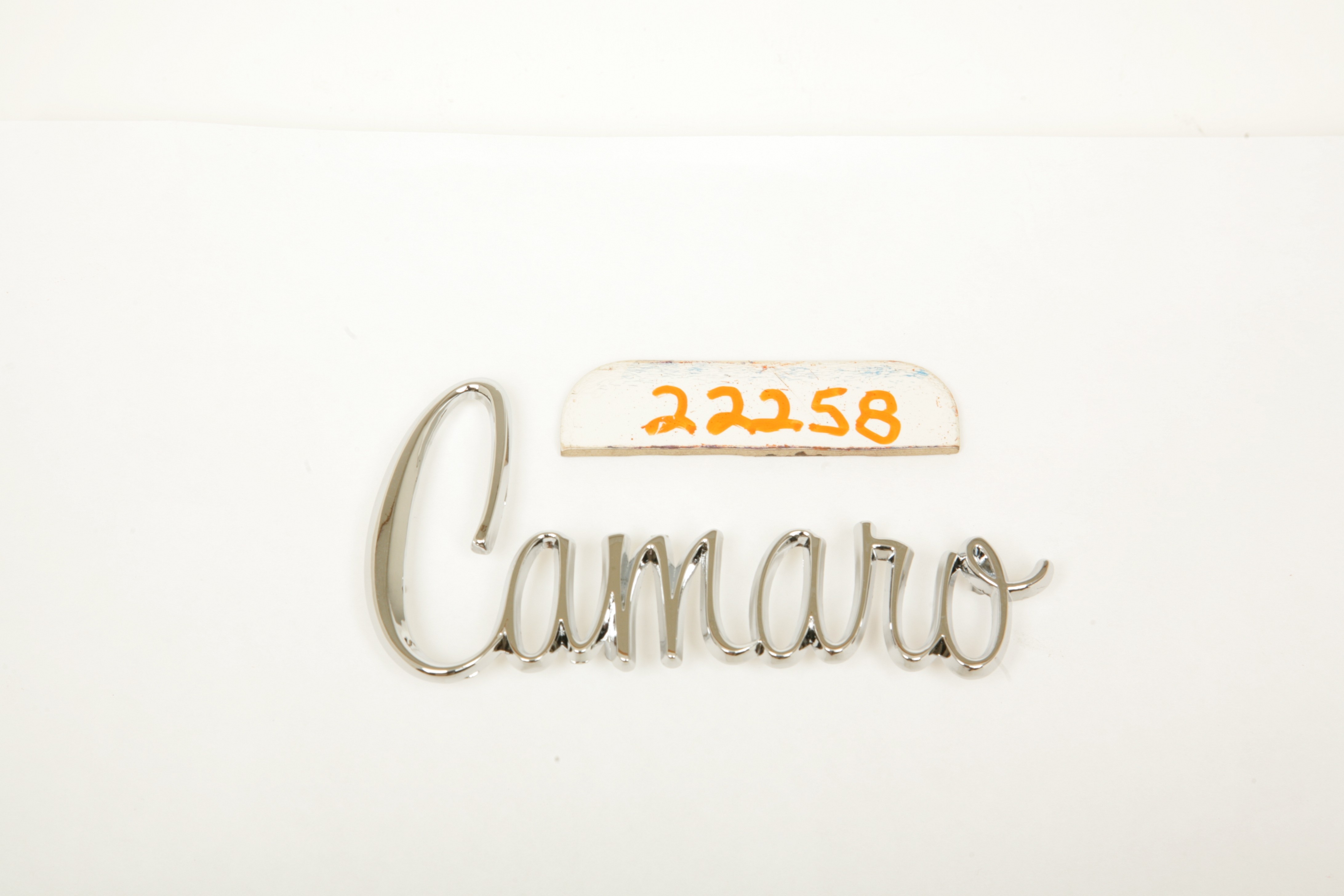 1970-1971-1972-1974 "Camaro" Front Fender Emblem