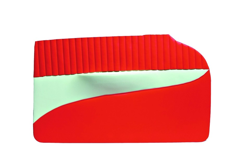 Door Panels Red 1956 Convertible Front