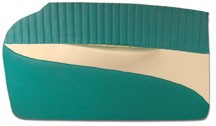 1956 Bel Air Convertible Preassembled Side Panel Set -Lt. GREEN/Dk. GREEN