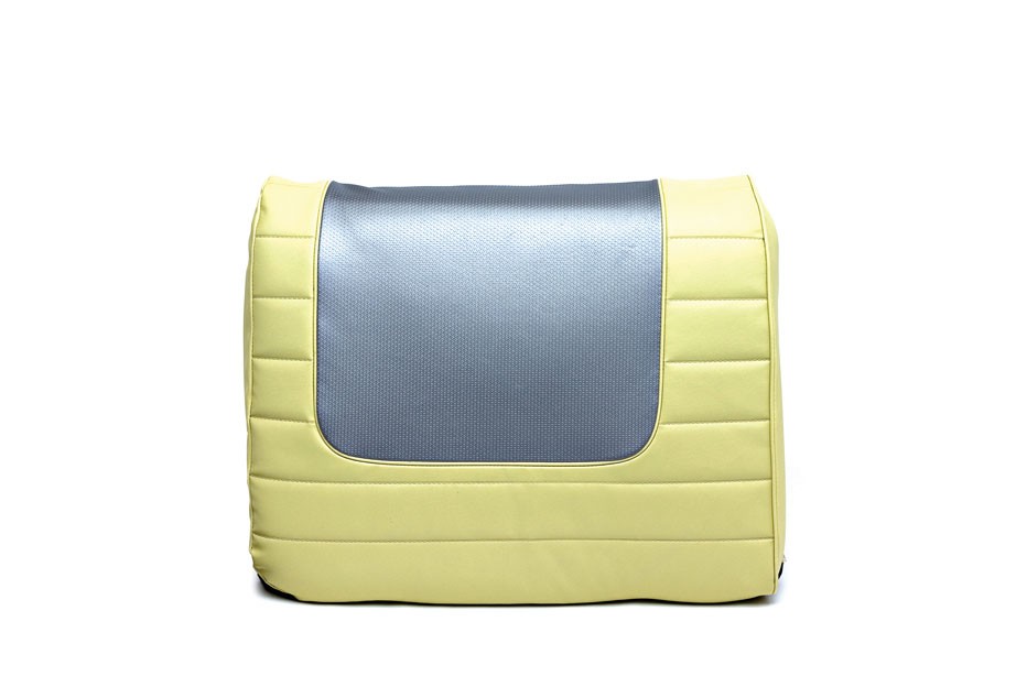 1957 Bel Air Convertible Seat Cover Set -Yellow/SIL