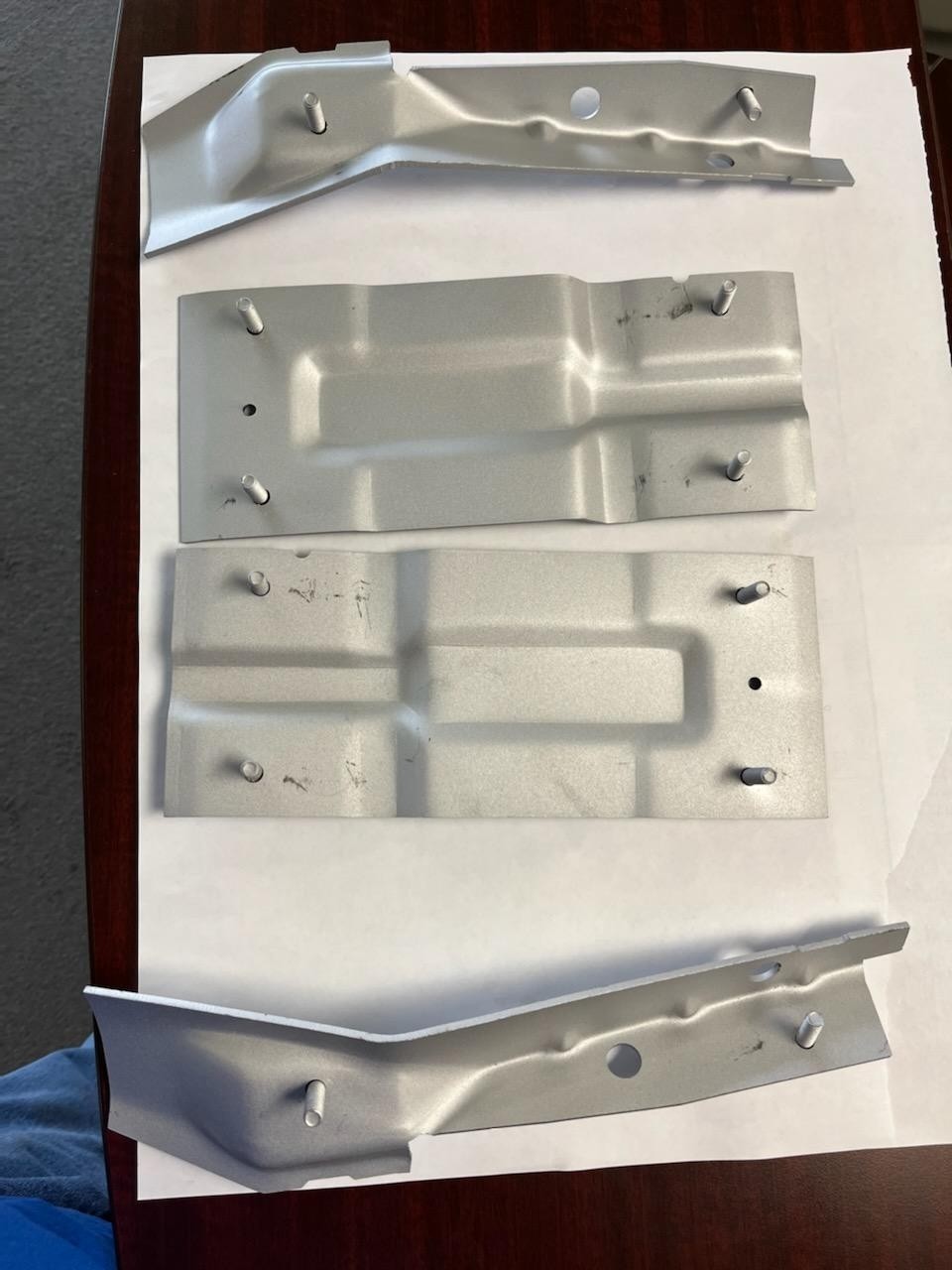 1962-1963-1964 Impala seat mounting set for bucket seats 4 pieces