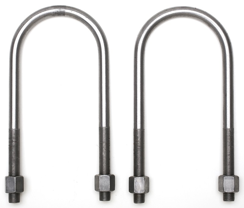 U Bolts with Nuts 1'' longer 1955-1956-1957 