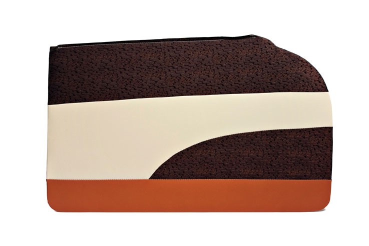 1957 Bel Air 2 Door Hardtop Preassembled Side Panel Set -Beige/COP