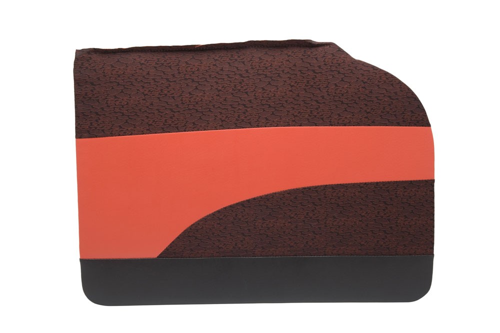 1957 Bel Air 4 Door Hardtop Preassembled Side Panel Set -Black/RED