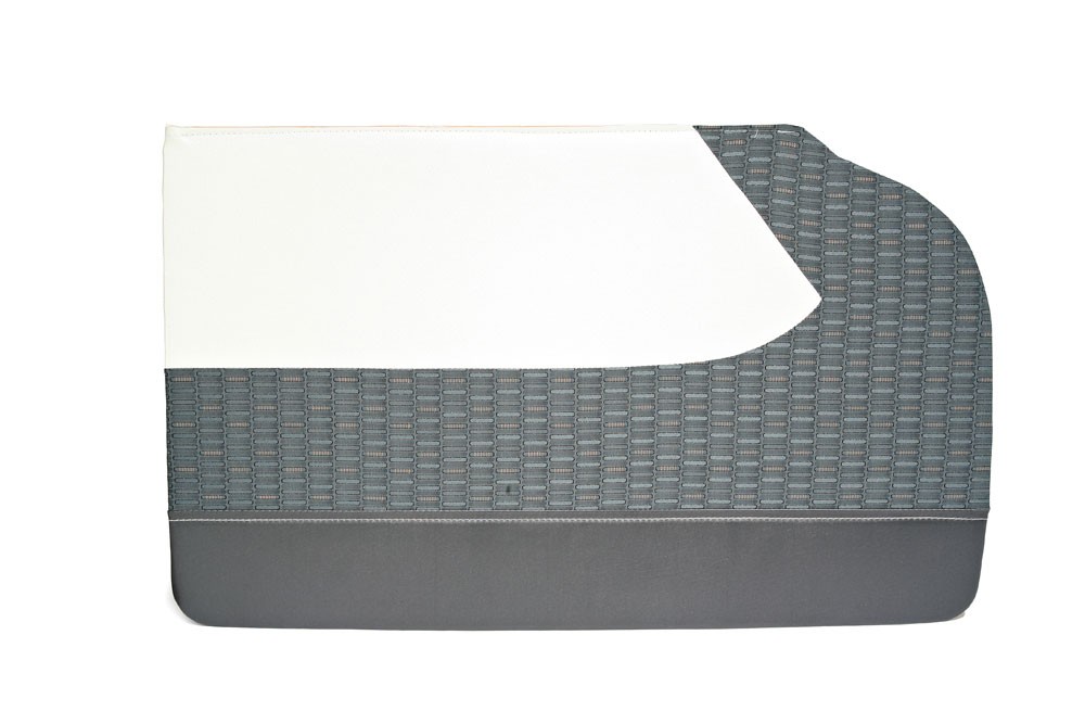 1957 210 2 Door Sedan Preassembled Side Panel Set -Charcoal /Ivory