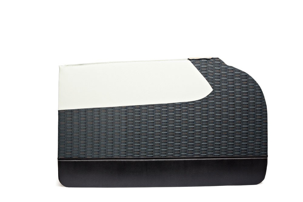 1957 210 2 Door Preassembled Side Panel Set -Charcoal/Ivory