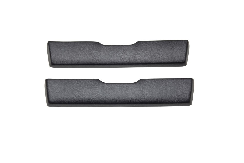 Arm Rest Pads Black 1965-1966-1967 Impala 2 Door