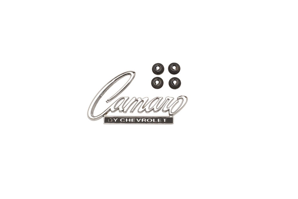 Emblem 68-9'Camaro By Chevrolet'