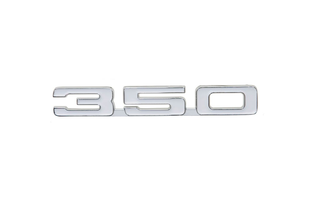 Emblem 1968 Camaro '350' Left Hand Front Fender
