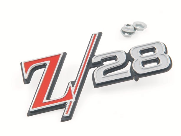 Emblem 1969 Camaro 'Z-28' Rear Deck
