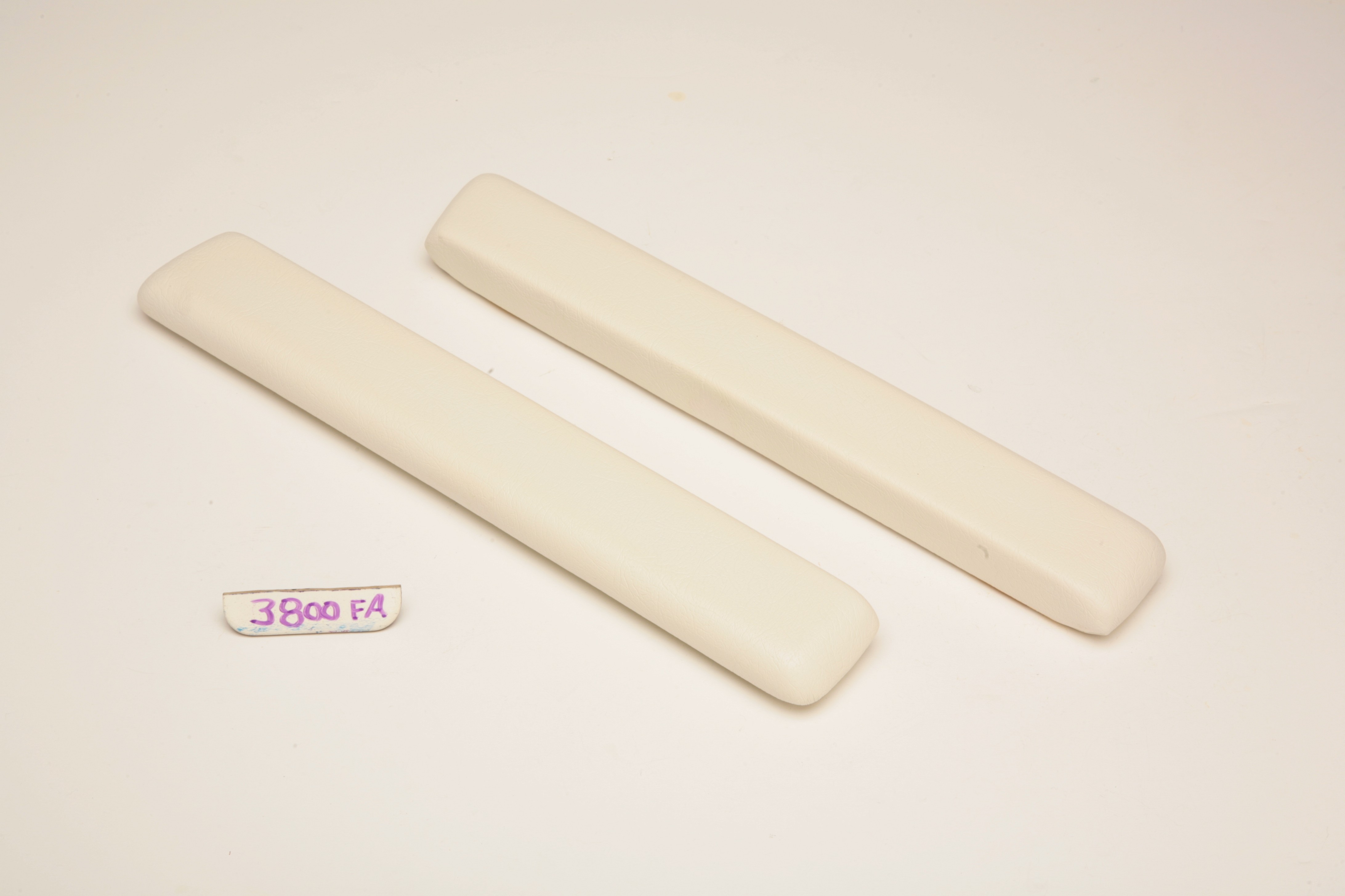 Arm Rest Pads White 1962-1963-1964 Impala 2 Door