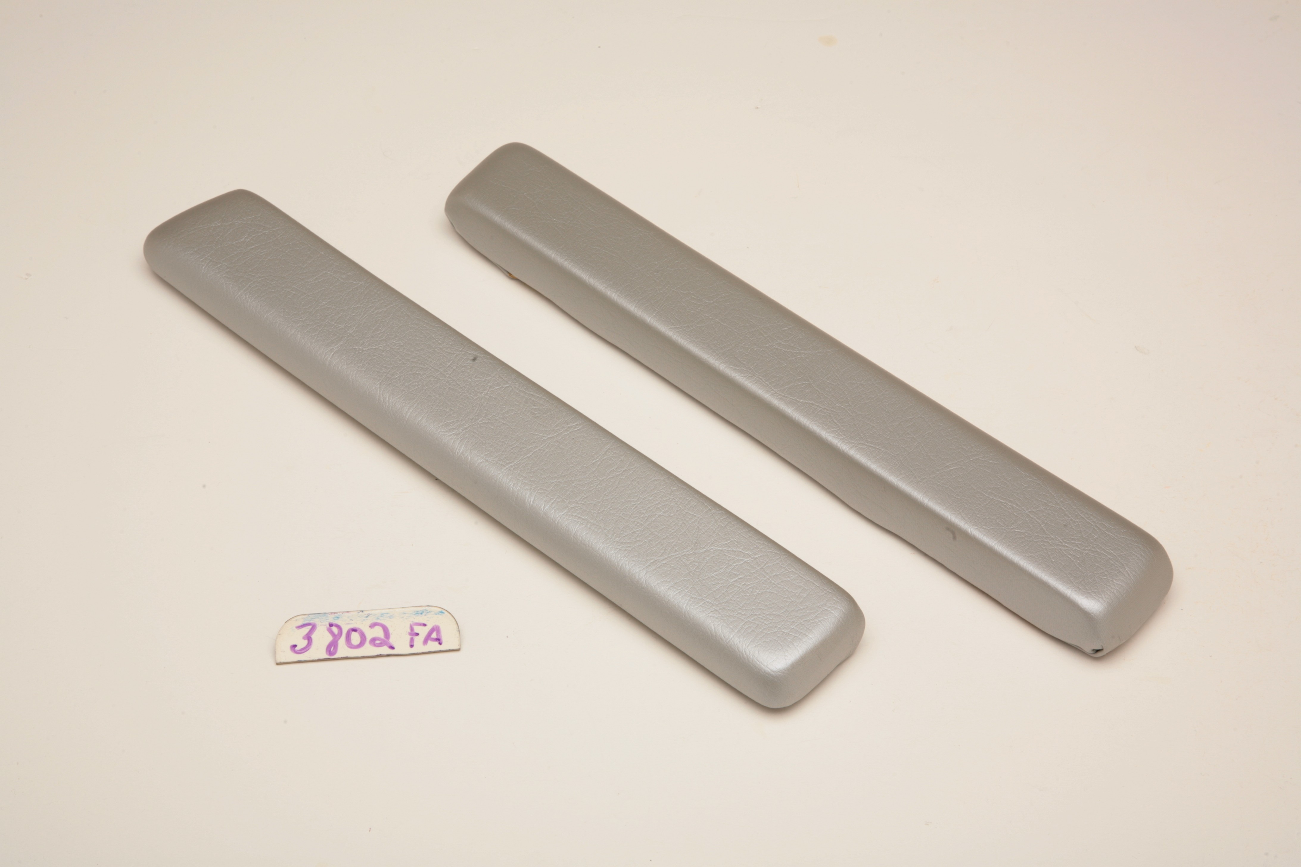 Arm Rest Pads Silver 1964 Impala SS 2 Door