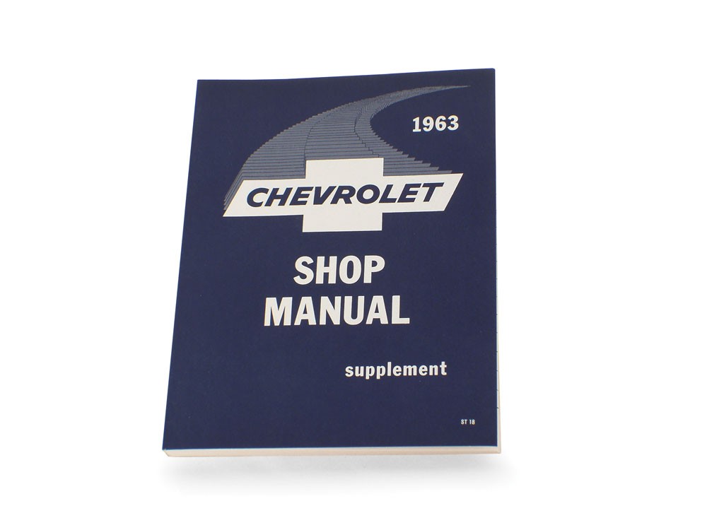 Manual 1963 Chevy Supplement Shop