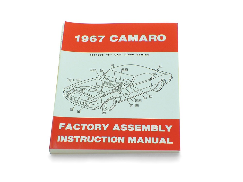 Manual 1967 Camaro Factory Assembly