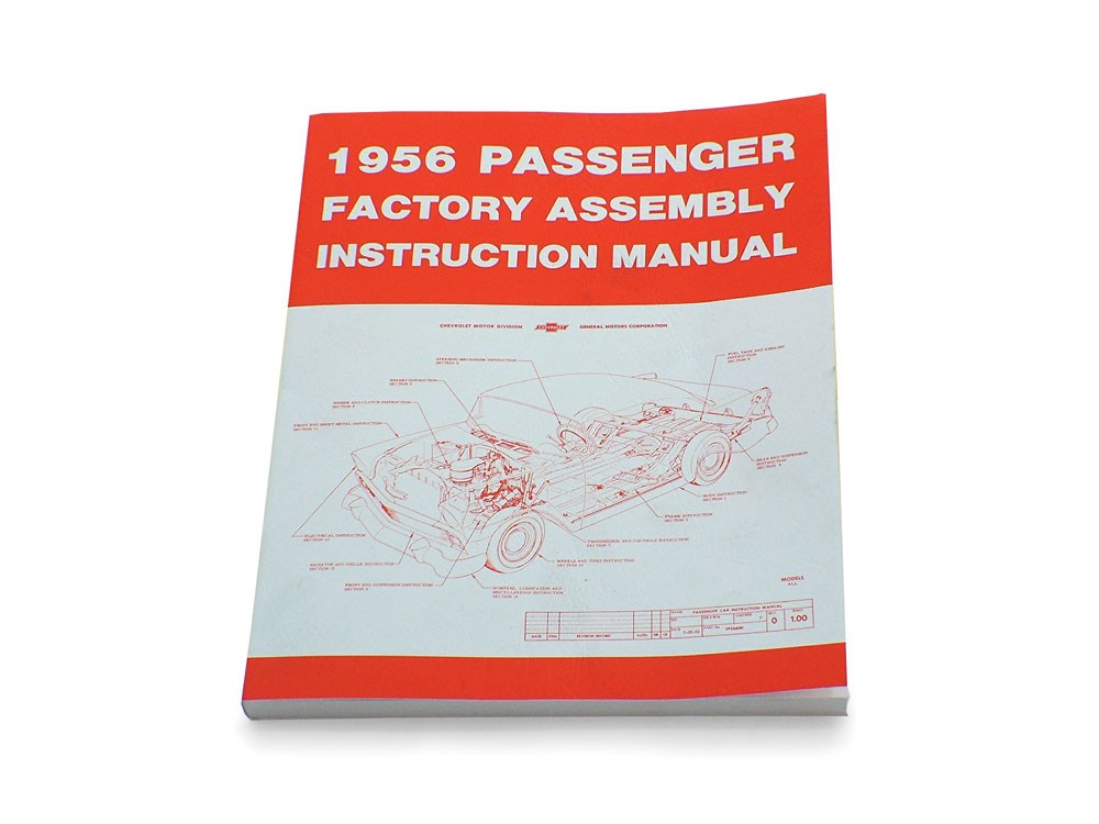 Manual 1966 Nova Factory Assembly