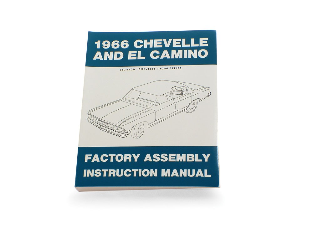 Manual 1966 Chevelle Factory Assembly