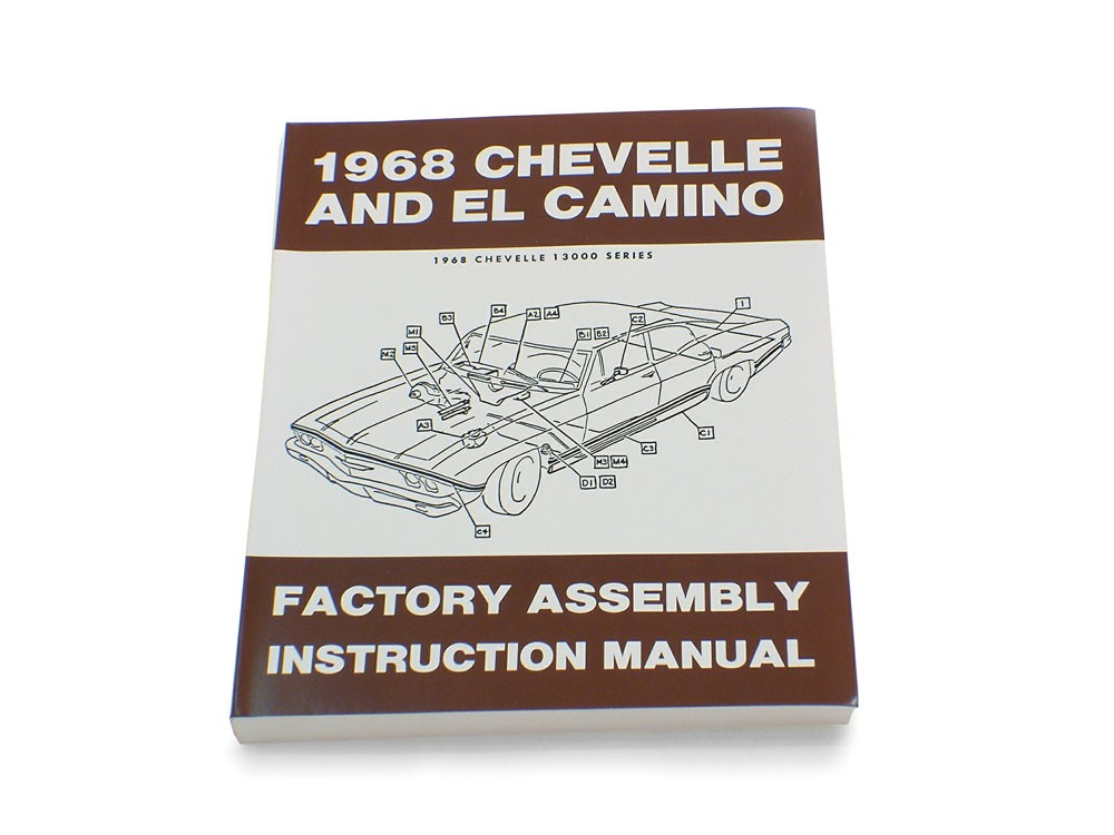 Manual 1968 Chevelle Factory Assembly