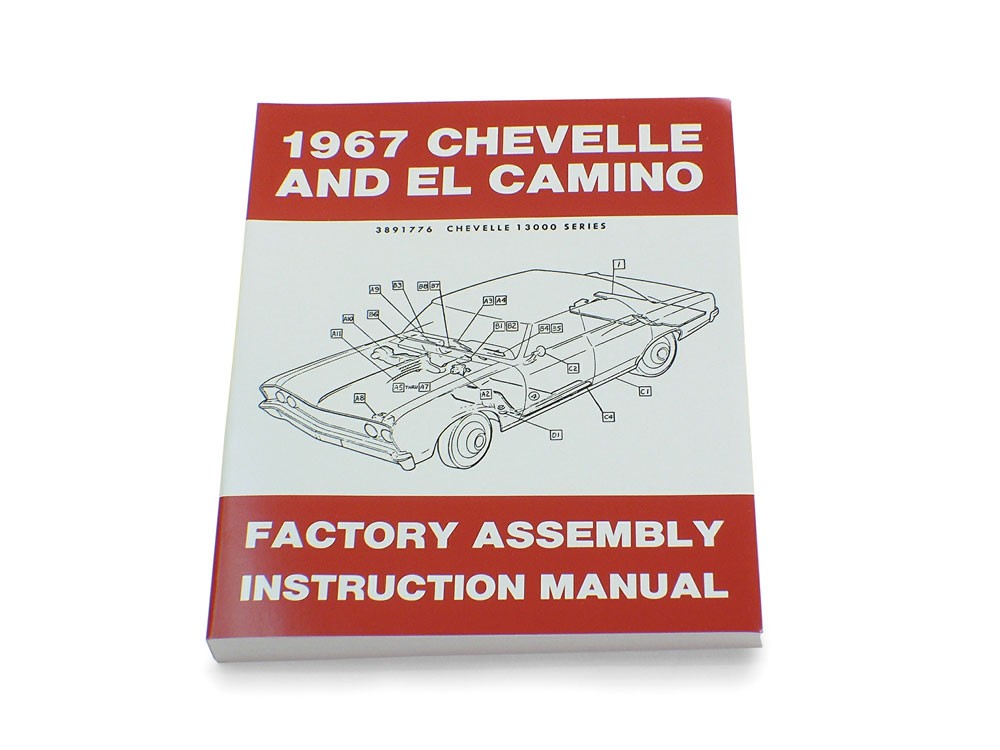 Manual 1967 Chevelle Factory Assembly
