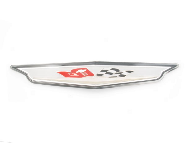 1961 348 Plastic Grille Emblem