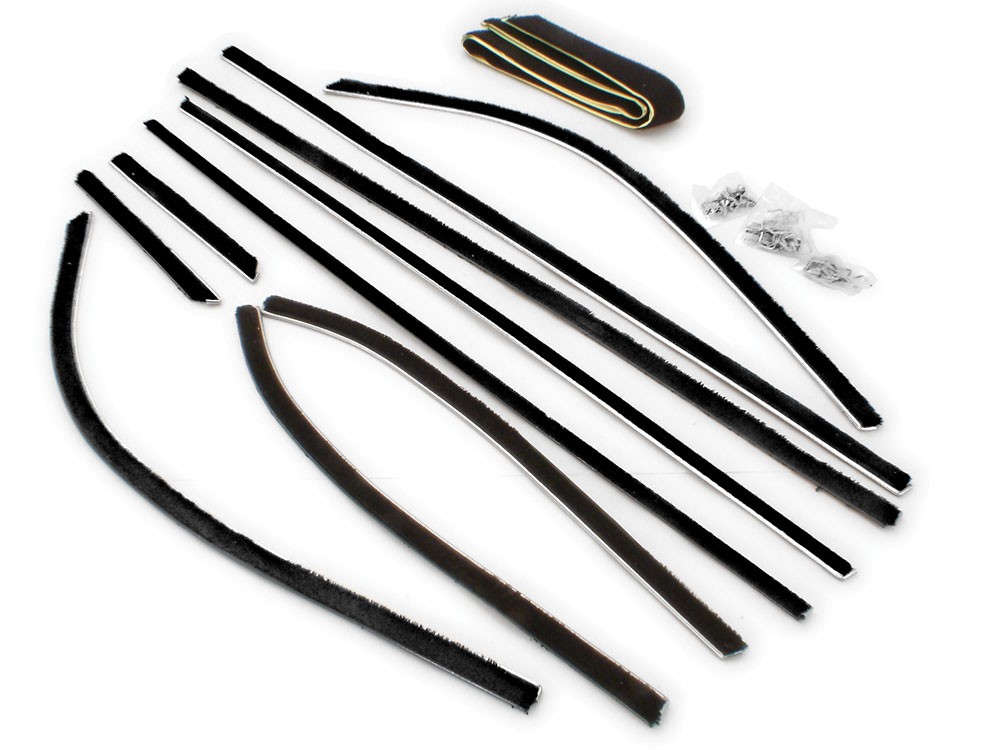 Felt Fit 1958 Impala 2 Door Hardtop Window