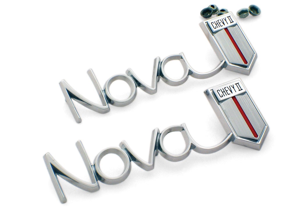 Emblem 1966-1967'Nova Chevy II' Rear Quarter