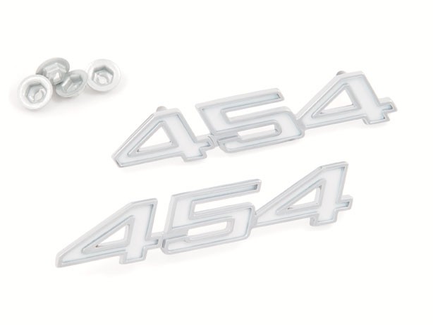 1970-1971-1972-1973-1974 '454' Front Fender Emblems