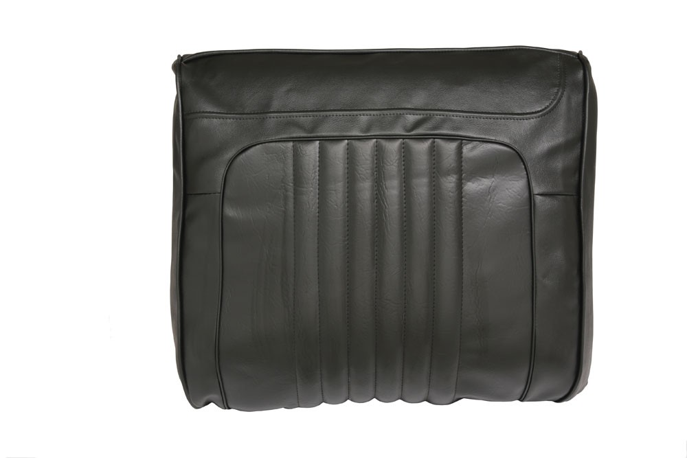 Front Seat Covers Black 1971-1972 Chevelle 2 Door Bench