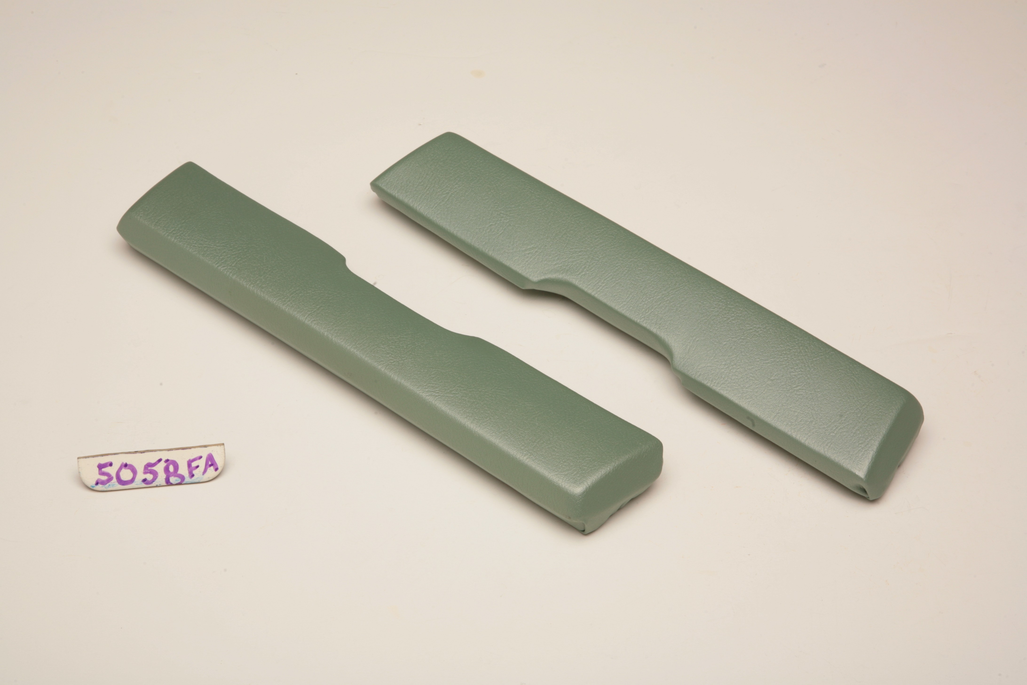 Arm Rest Pads Green 1965-1966 Impala Front