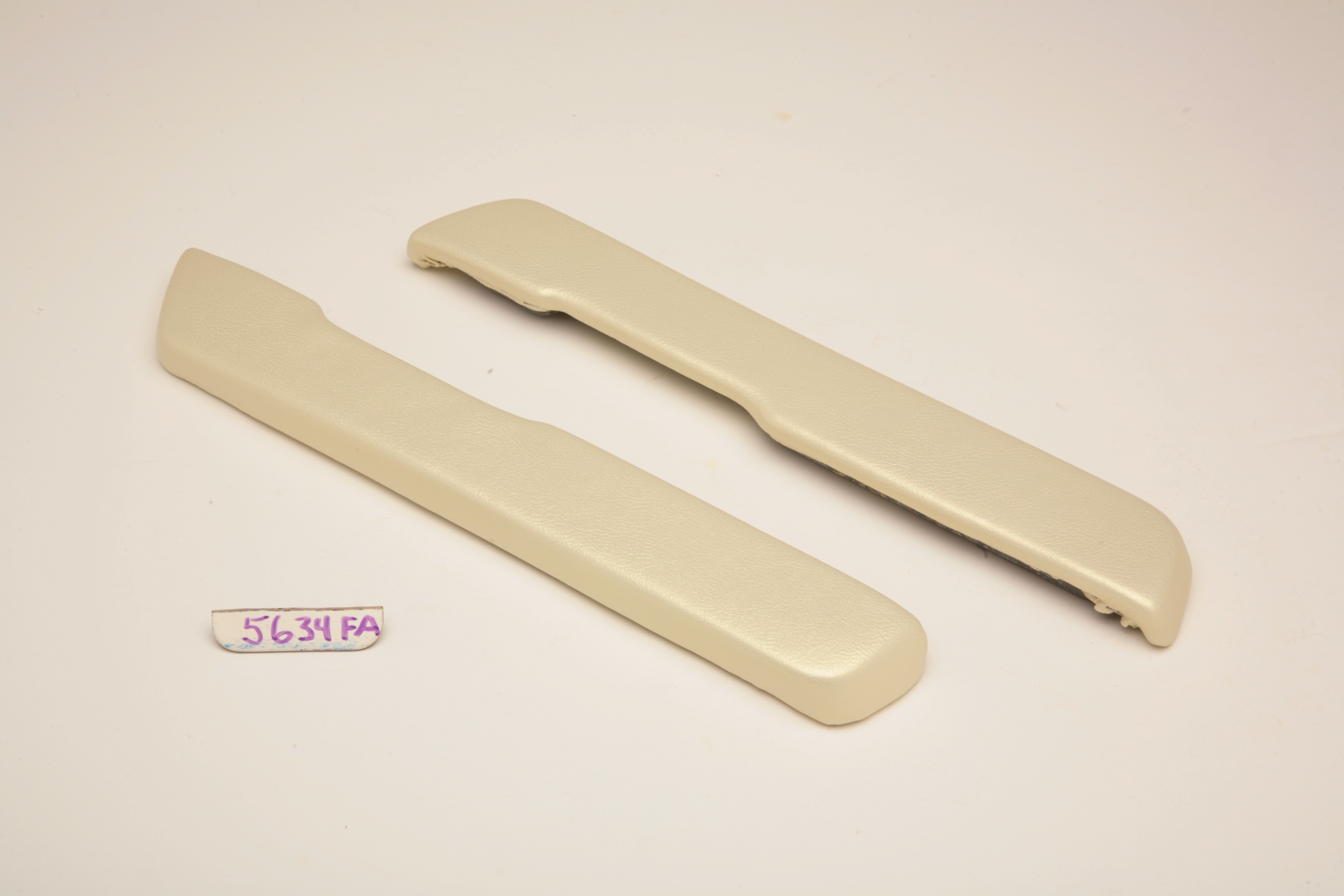 1969 impala 2 Door Front Armrest Pads Parchment