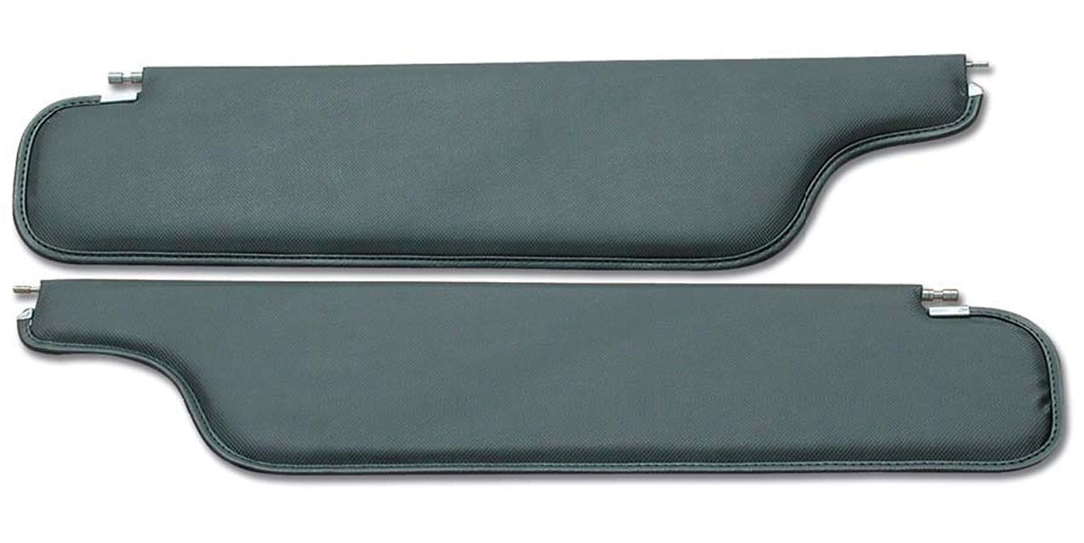 Visors Black 1966 Impala Hardtop / Sedan