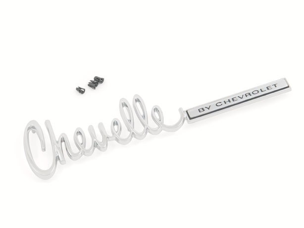 Emblem 1971-1972'Chvle by Chevy'Trunk