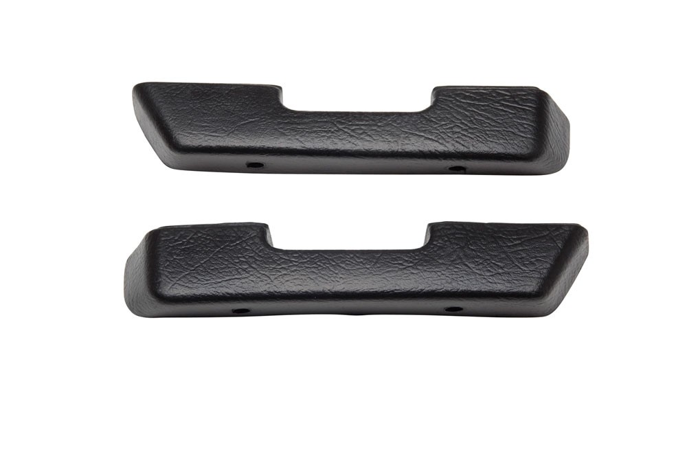 Arm Rest Pads Black 72 Pickup Front