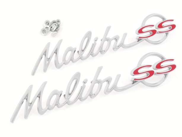 Emblem 1964 'Malibu SS' Rear Quarter