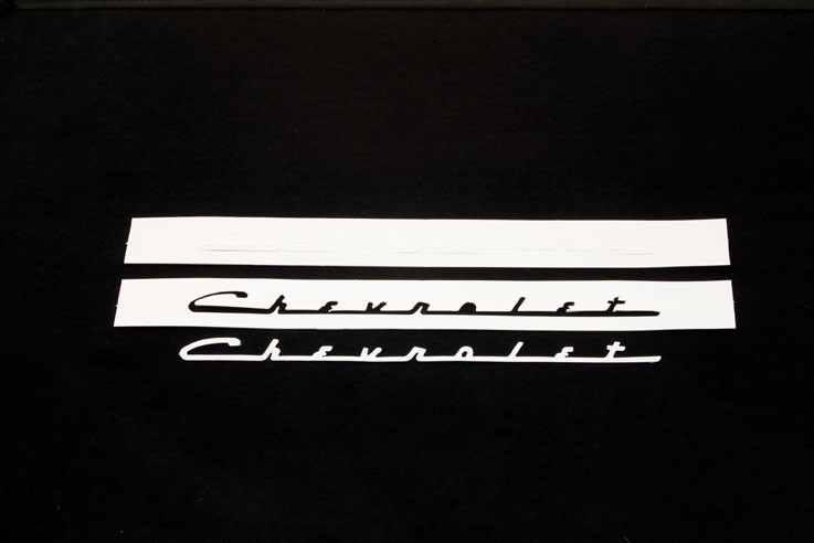 Stencil Kit 1955-1956-1957 Valve Cover