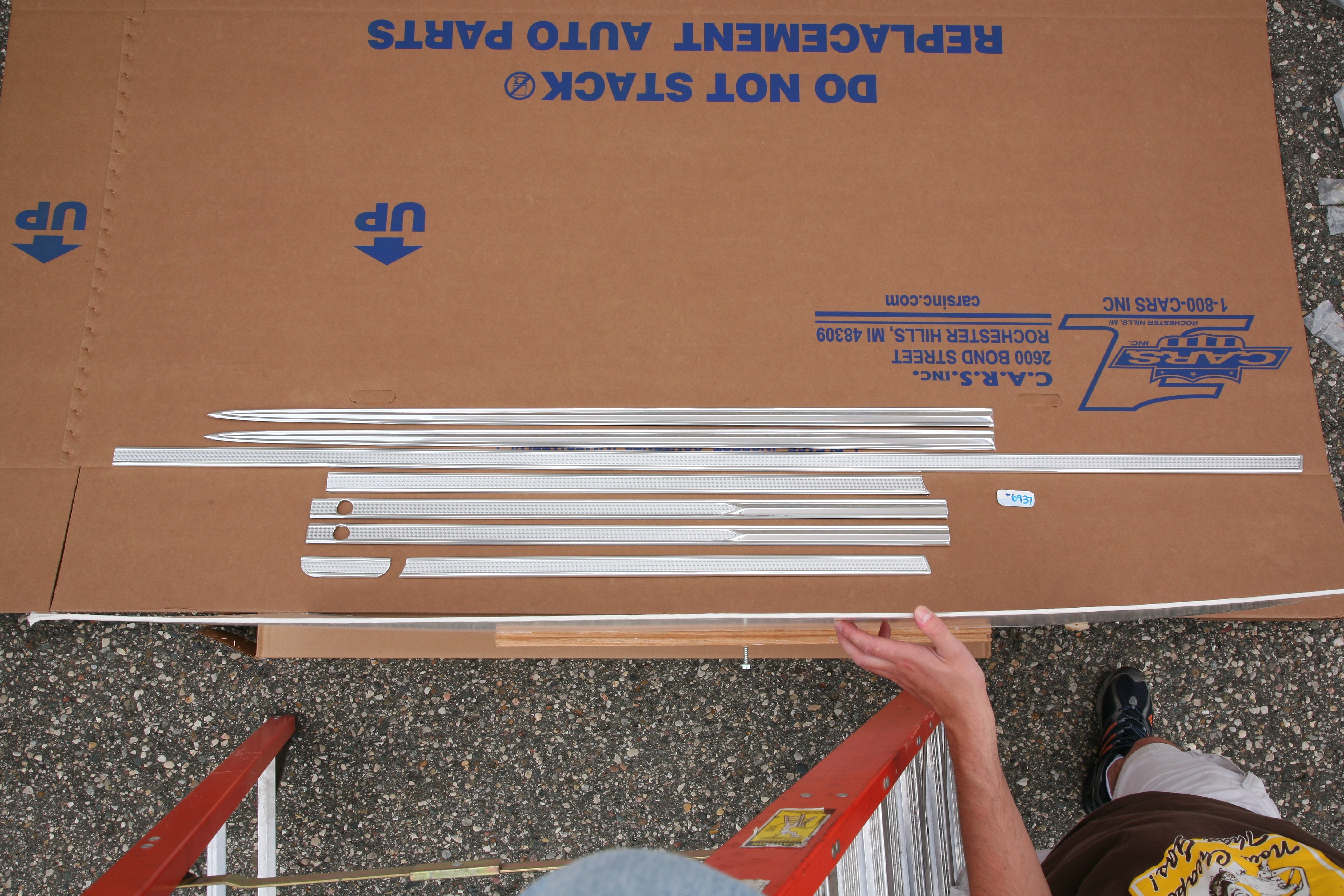 Molding Set 1964 Impala SS Side