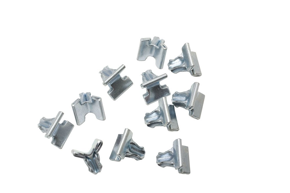 1957 Chevrolet Lower Grille Retainers