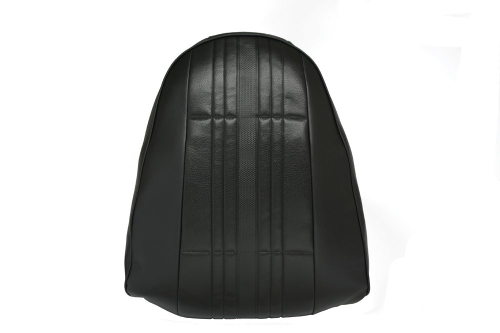 Front Seat Covers Black 72 Nova Bkts-Cstm
