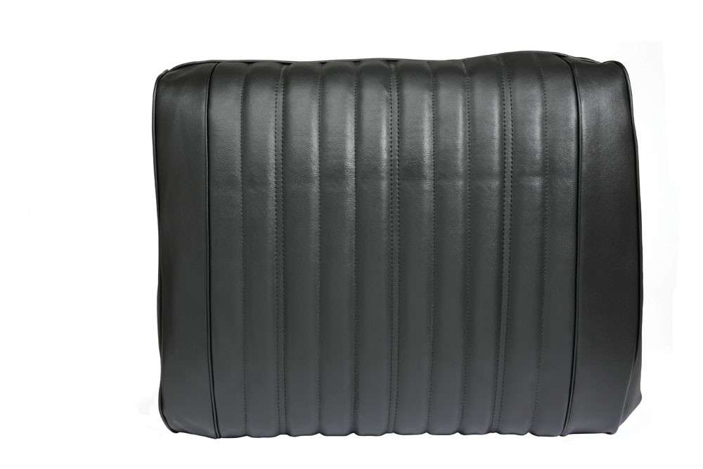 Front Seat Covers Black 69 Impala 2Dr Bench-VINYL