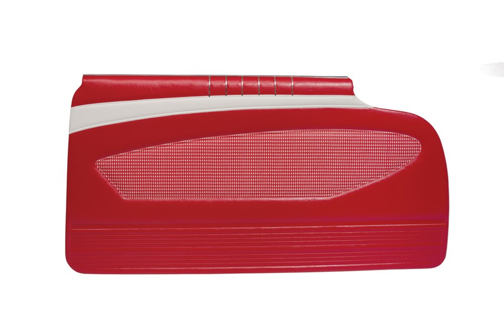 Side Panel Set RED/WHT 60 Impala 2Dr Hardtop