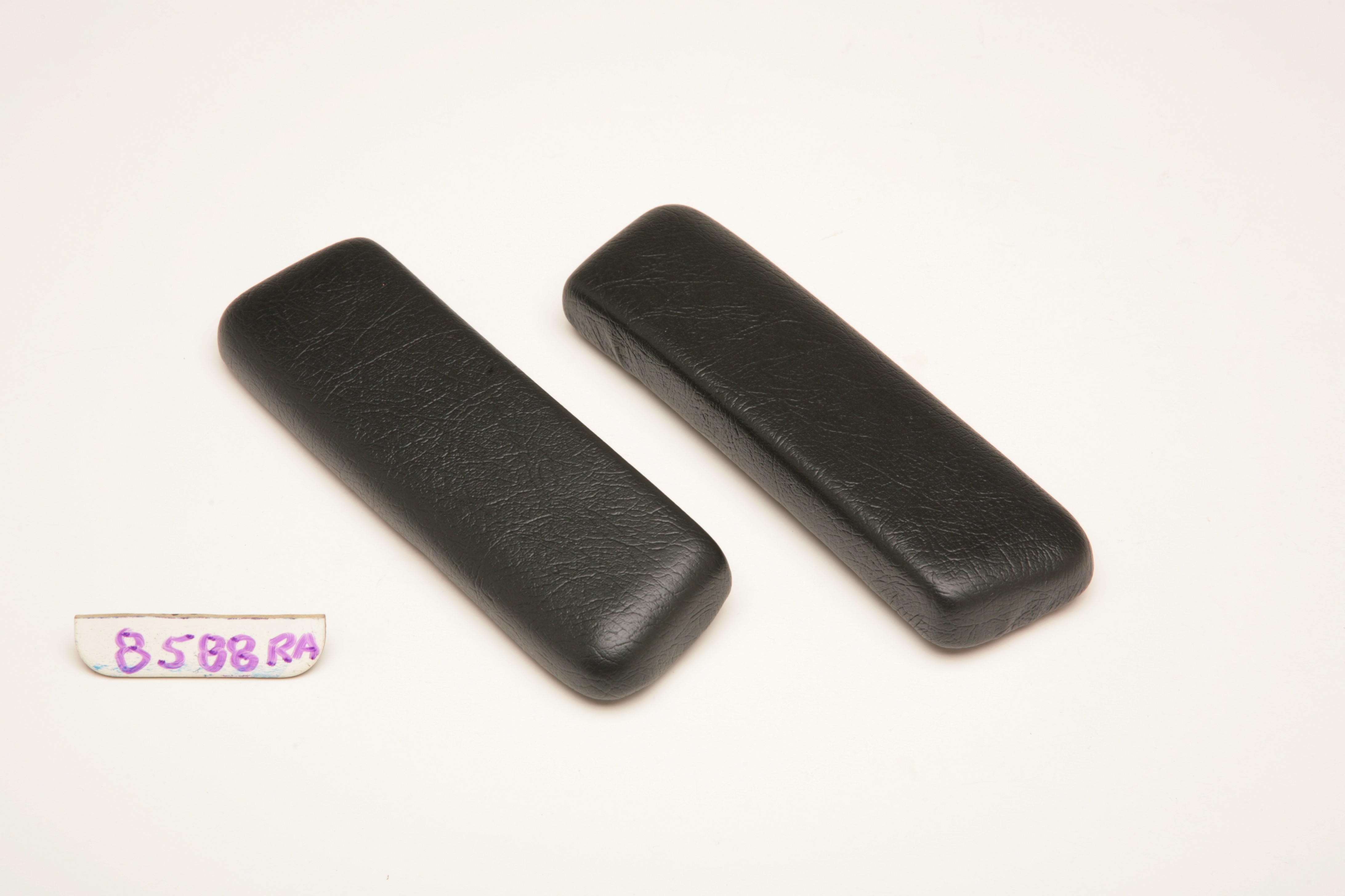 Arm Rest Pads Black 1964 Chevelle Hardtop Rear